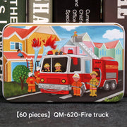 60-piece Fire Truck