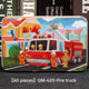 60-piece Fire Truck