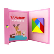 Pink Magnetic Tangram Set (Pack of 1)