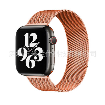 Premium Metal Milanese Loop Band for Apple Watch Series 1-9 & SE - Stylish, Adjustable & Breathable | Multiple Colors Available