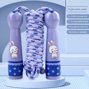 Purple with Little White Rabbit Waterproof Bag (Pack of 1)