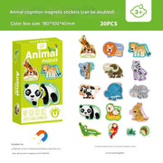 Animal Cognition Magnetic Refrigerator Stickers (Pack of 1)