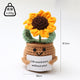 Sunflower Pot L Card (Pack of 1)