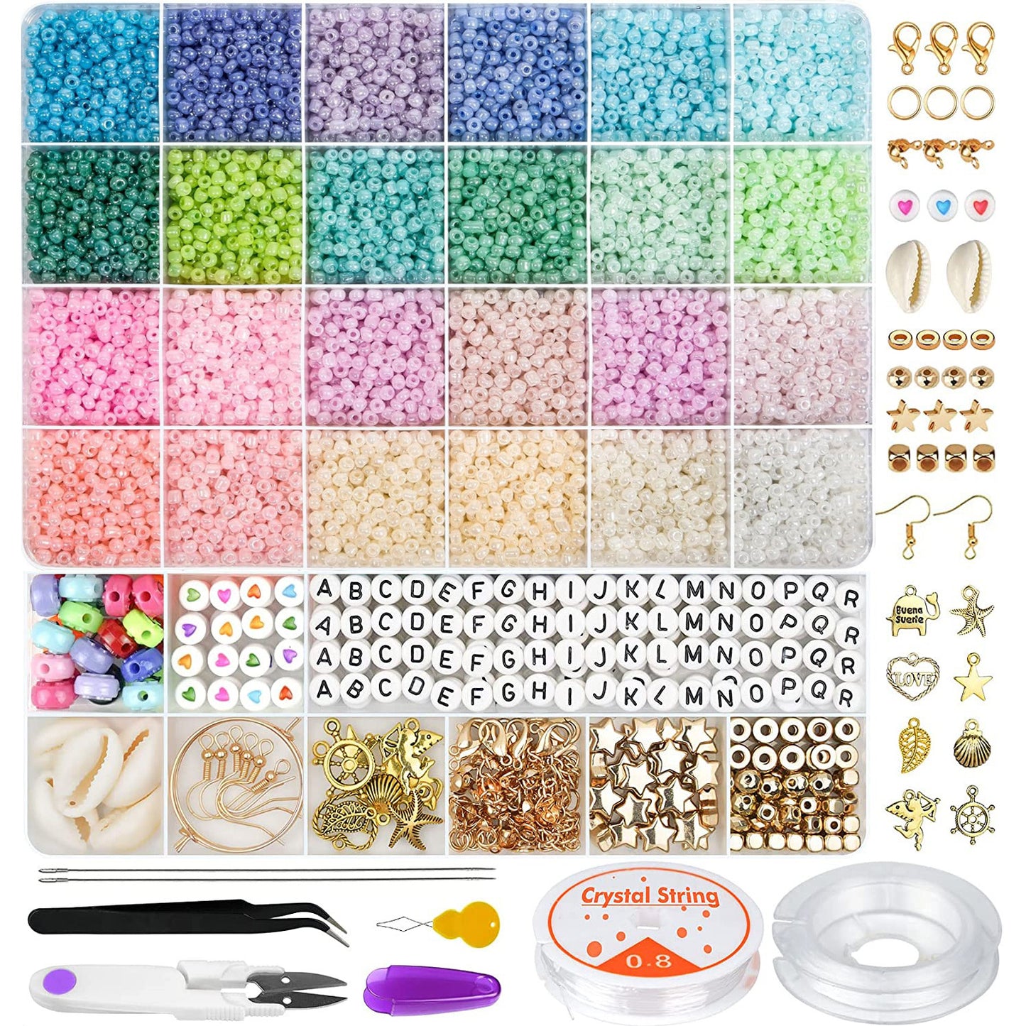 handmade bead crafting