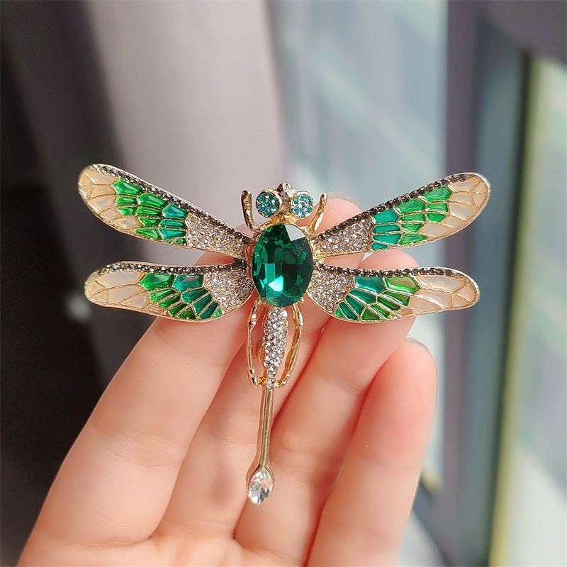 Sparkling Dragonfly Brooch Image 10