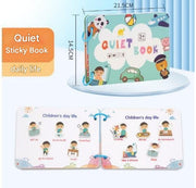 Color: Small Quiet Sticker Book - Daily Life Edition (Pack of 1)