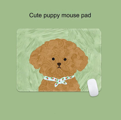 Cute Cartoon Animal Desk Mouse Pad - Soft Non-Slip Gaming Mat for Home & Office