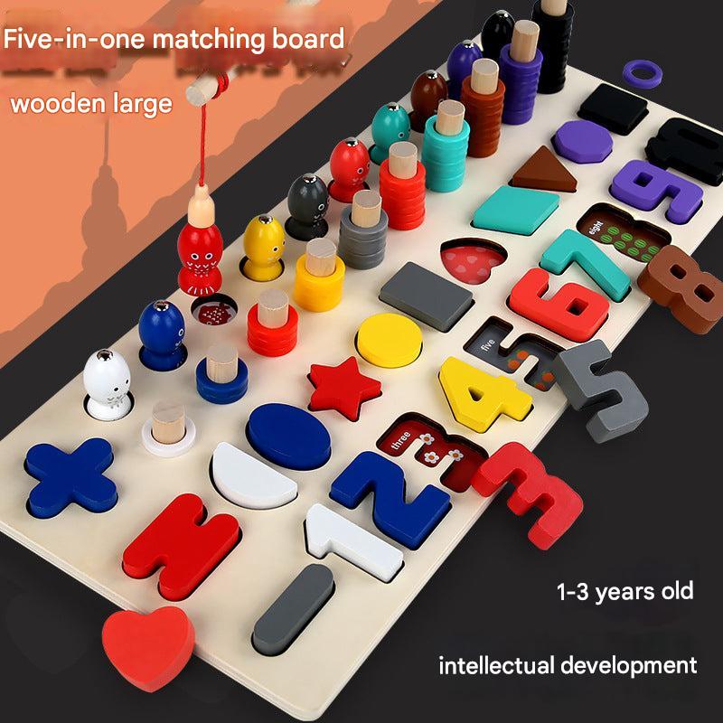 wooden educational toy