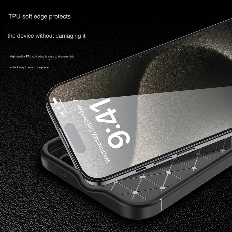 OMEVE TPU iPhone 16 Pro Max Case - Shockproof, Anti-Fingerprint & Sleek Design - Fits iPhone 7 to iPhone 16 Models