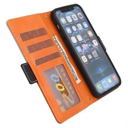 Premium PU Leather Flip Case for iPhone & Samsung | Stylish Multi-Color Wallet Cover with Card Slots