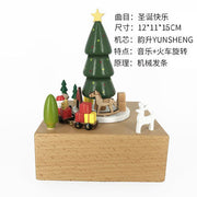 Christmas Tree with Small Train (Pack of 1)