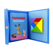 Blue Magnetic Tangram Set (Pack of 1)