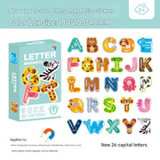 Uppercase Alphabet Fridge Magnet Set (Pack of 1)