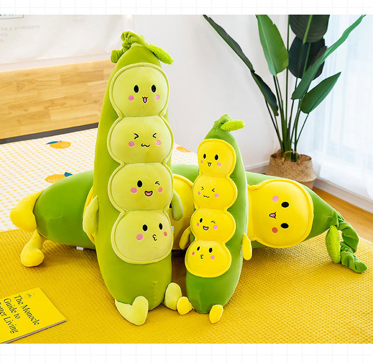 snuggly caterpillar plush in natural setting