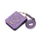 Trifold Lanyard Bag--Purple