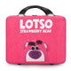 Makeup Bag Pink; 28.5*23*13 cm (Pack of 1)