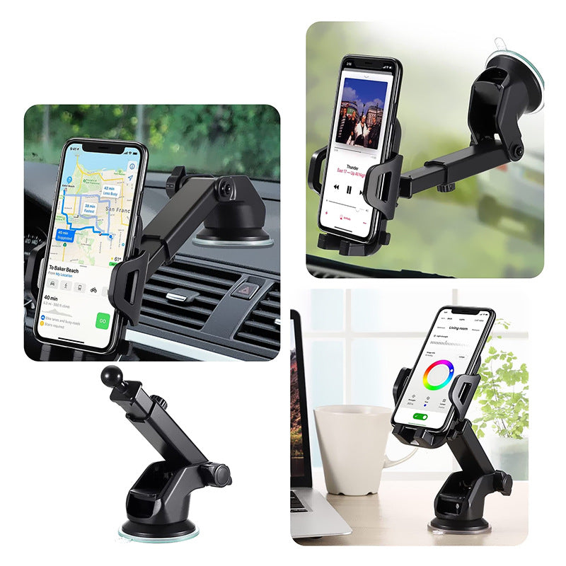 dashboard car mount for smartphones installation view