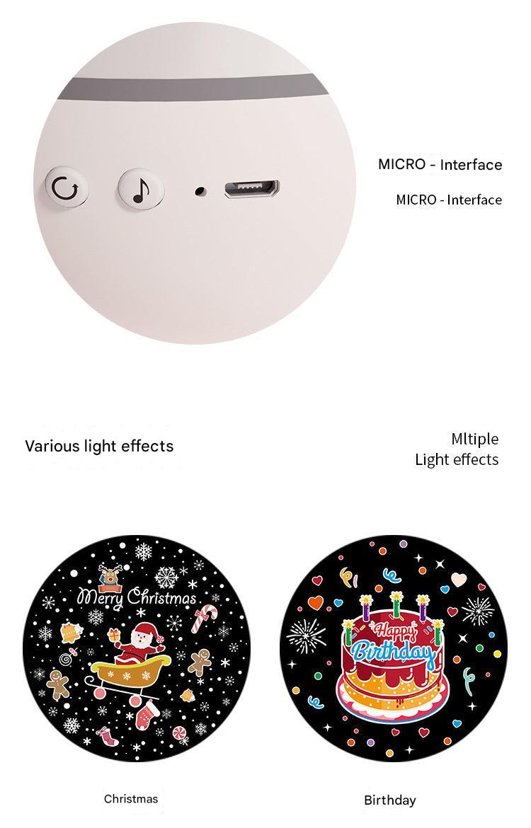 Bunny star projector and Bluetooth speaker combo