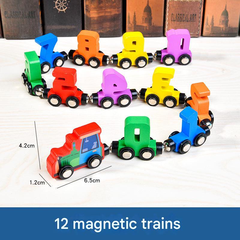 magnetic train block