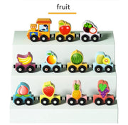 Cartoon 11-piece Fruit Magnetic Train (Pack of 1)