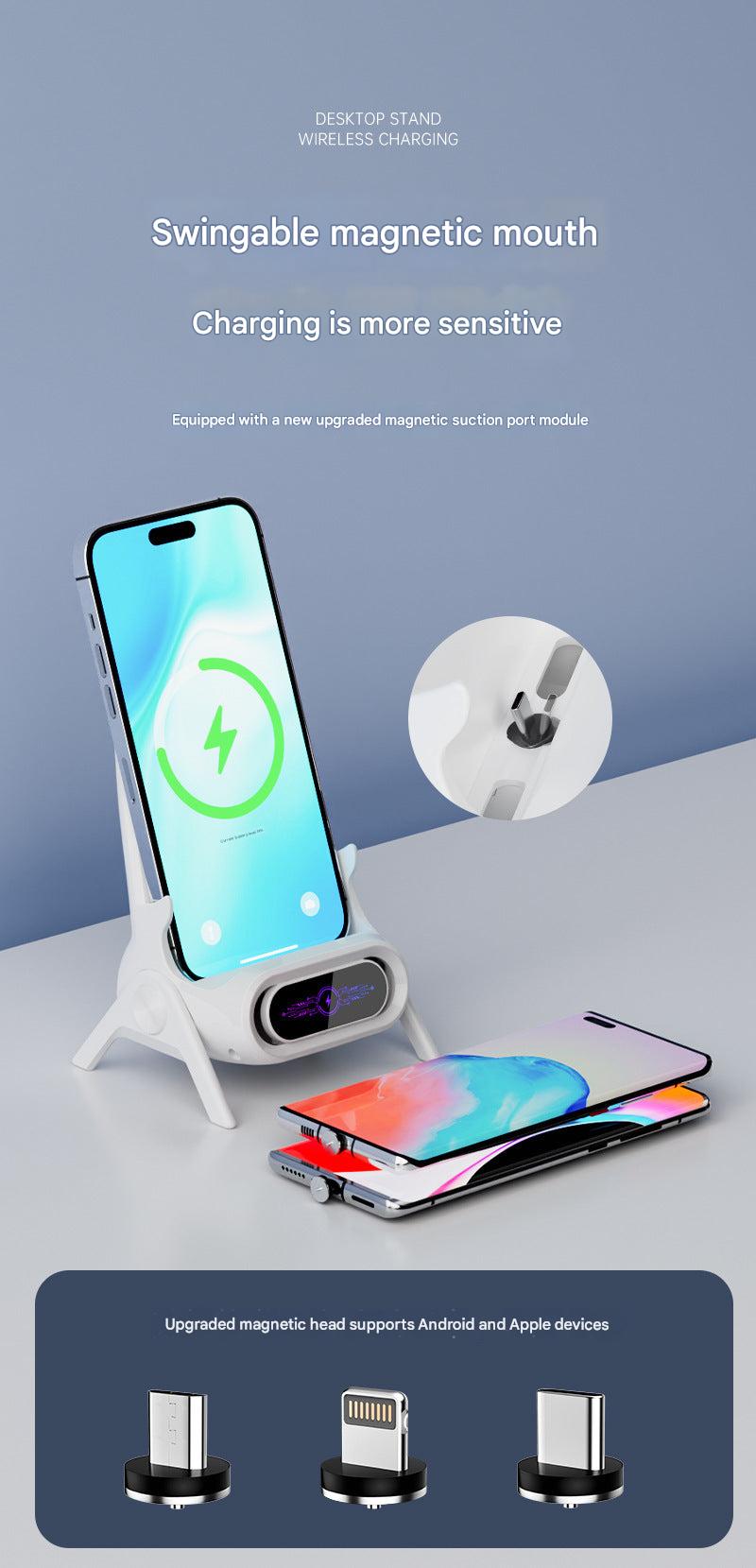 wireless charger with adjustable holder