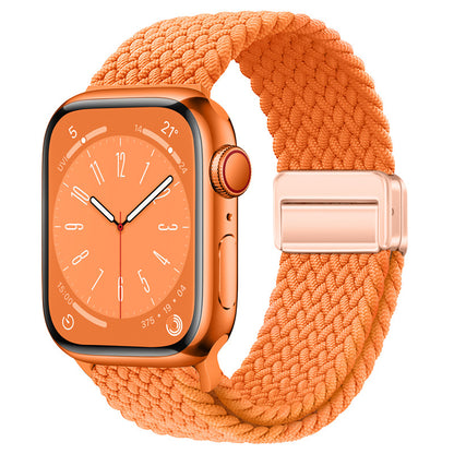 Stylish Nylon Woven Magnetic Apple Watch Band - Compatible with All Series