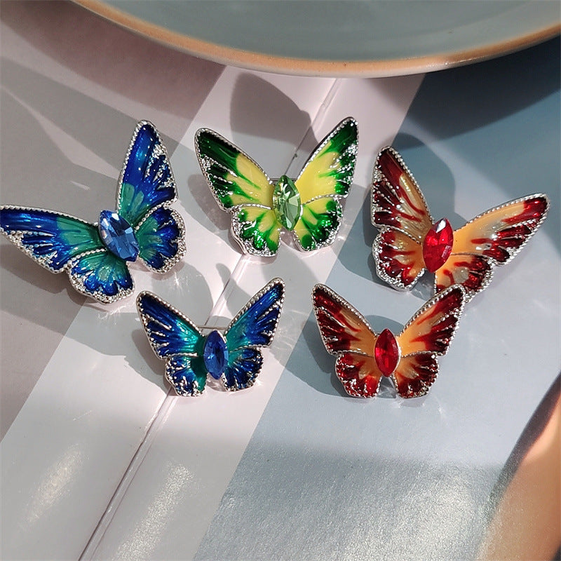 Fall fashion butterfly brooch for women