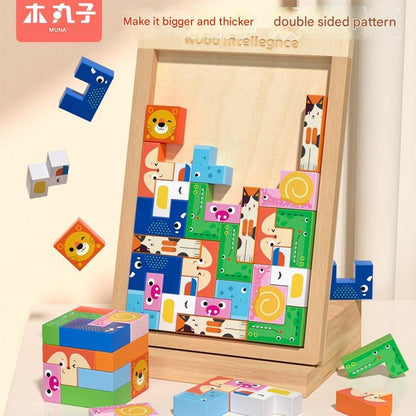 wooden puzzle toy