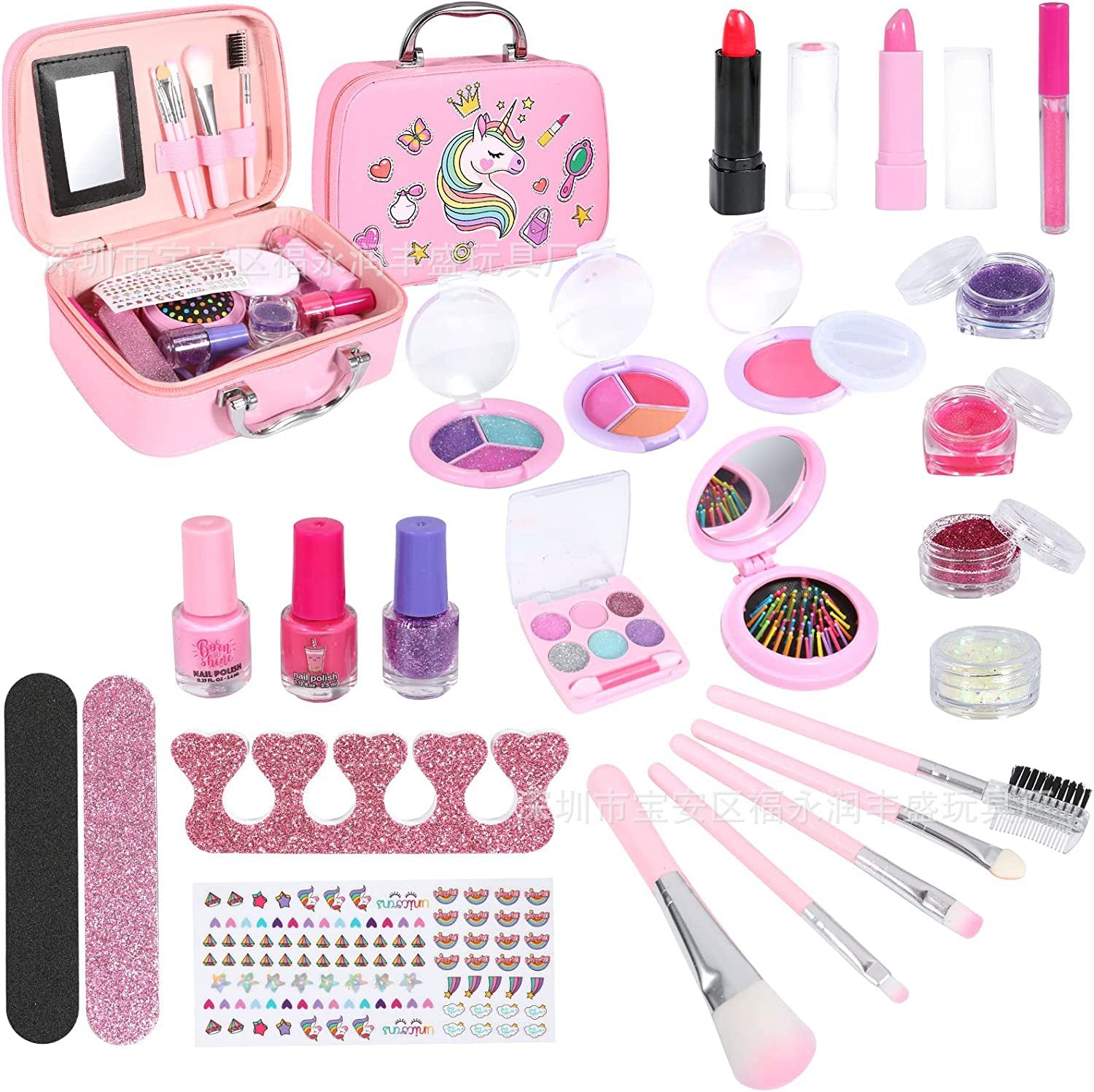 colorful makeup kit for children