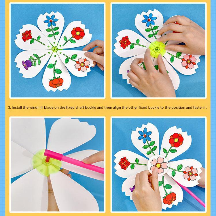 DIY windmill kit for kids