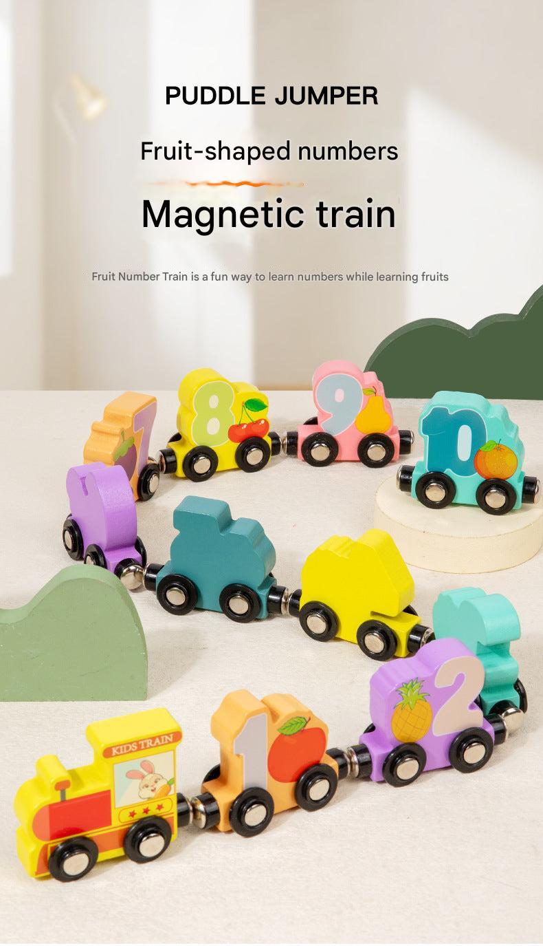 magnetic train block