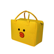 Travel Bag Yellow; 40*30*20cm (Pack of 1)