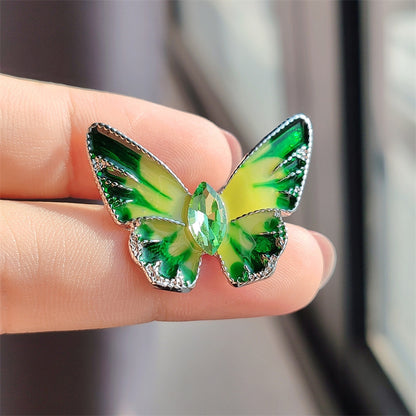 Stylish butterfly brooch pin for women