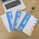 5-page gray numeric (Pack of 2)