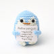 Penguin Light Blue P Card (Pack of 1)