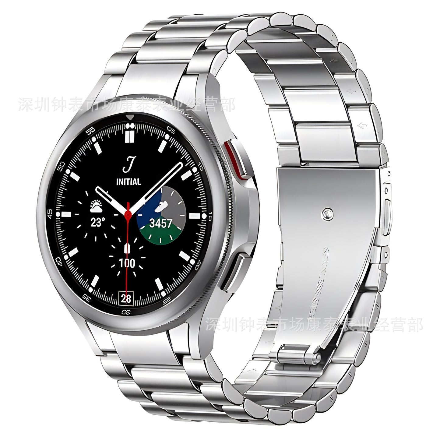 Premium Stainless Steel Strap for Samsung Galaxy Watch 4/5/6/7 - Stylish and Durable Design