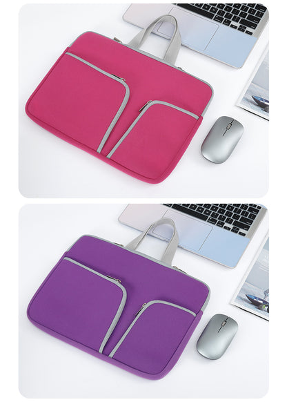 Premium Neoprene Laptop Sleeve - Waterproof, Shockproof & Lightweight - Fits 13-14 Inch Laptops - Multiple Colors Available