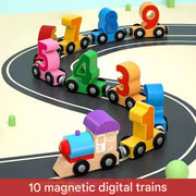 10-piece Magnetic Number Train (Pack of 1)