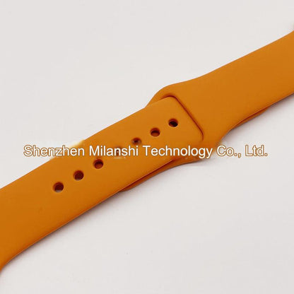 Premium Silicone Sports Watch Band for Apple Watch Series 4-9, SE, and Ultra 2 - Stylish, Durable, and Comfortable Replacement Straps