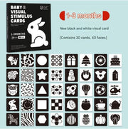 Color: Black and White Visual Cards for 1-3 Months New Edition (Pack of 1)