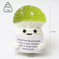 Green Head with Mushroom Pattern Card (Pack of 1)