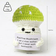 Green Head with Mushroom Pattern Card (Pack of 1)