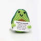 Avocado V-mouth, Christmas Green, Long Card (Pack of 1)