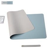 Double-sided = silver + sky blue