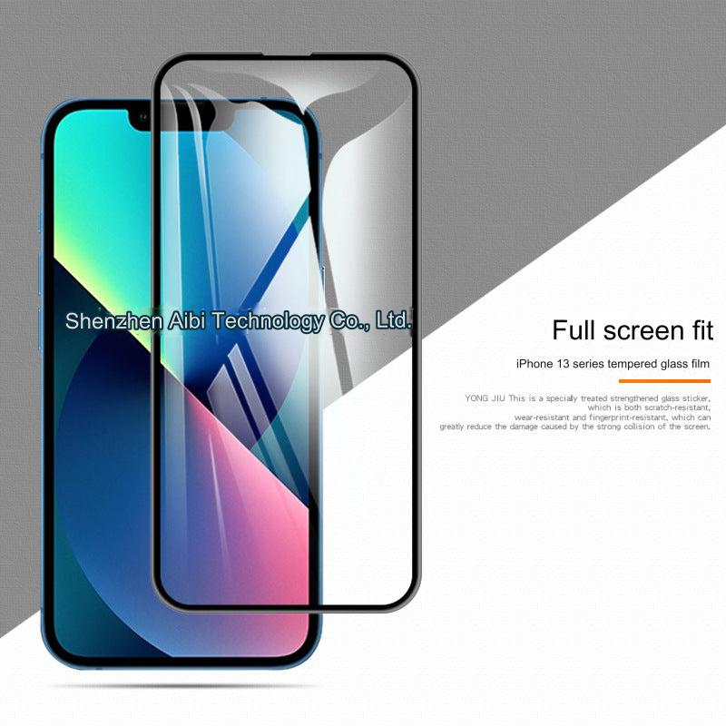 Premium Tempered Glass Screen Protector for iPhone 13, 13 Pro, 13 Pro Max - Full Coverage Anti-Spy Film