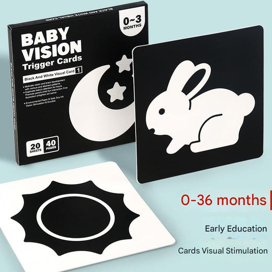 baby visual stimulation card