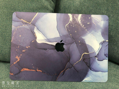 Stylish Marble Hard Shell Case for MacBook Air & Pro - Custom Fit Protective Cover