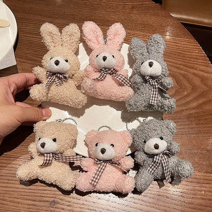 bunny plush charm