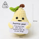 Light Yellow Pear P Card (Pack of 1)