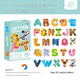 English Uppercase Letters Magnetic Refrigerator Set (Pack of 1)